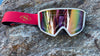 Goggles - White Frame / Neon Pink Strap